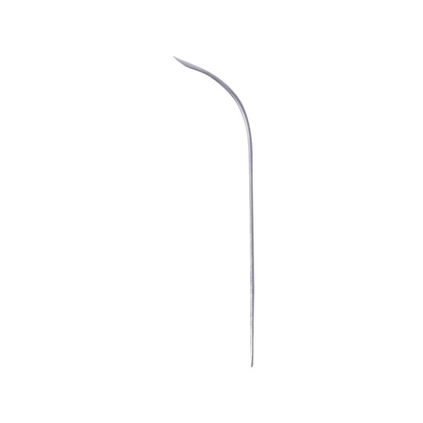 AGULHA RETA PONTA CURVA 12cm