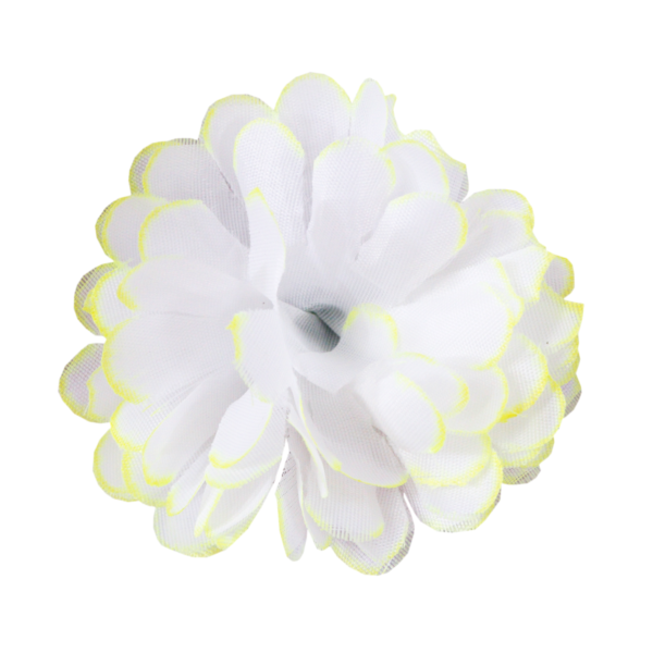 FLOR CETIM CRISÂNTEMO