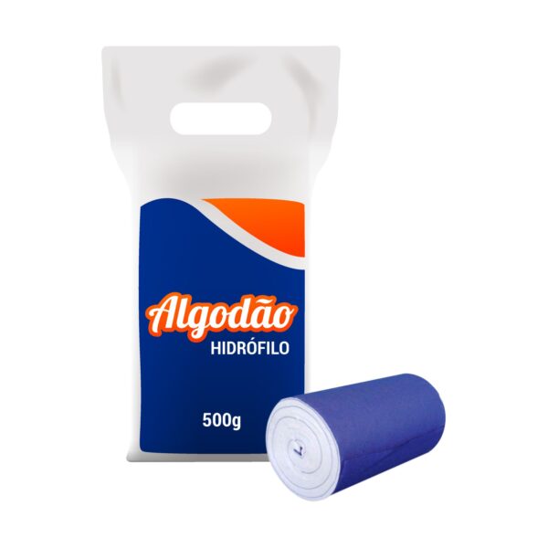 ALGODÃO HIDRÓFILO 500g