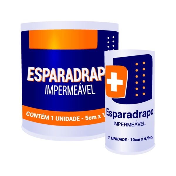 ESPARADRAPO IMPERMEÁVEL 10cm x 4,5m