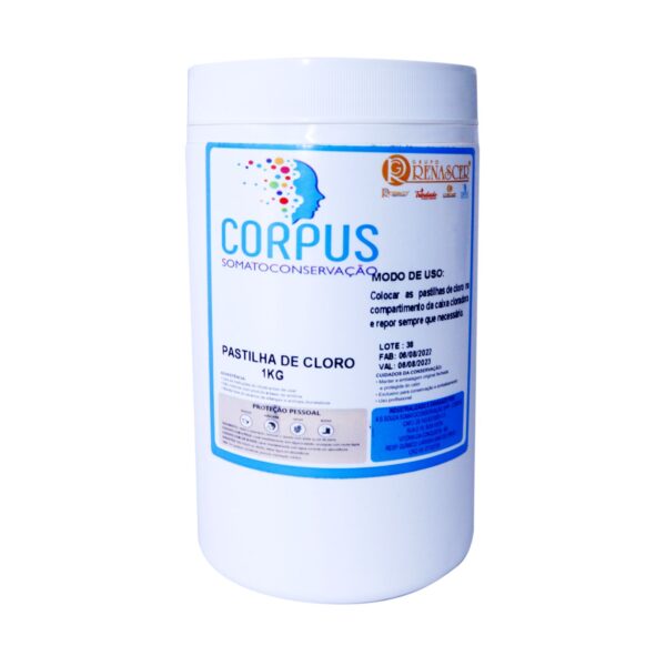 PASTILHA DE CLORO 1kg